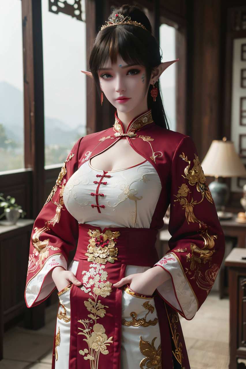 ai电脑壁纸:凤清儿4K超清电脑桌面壁纸