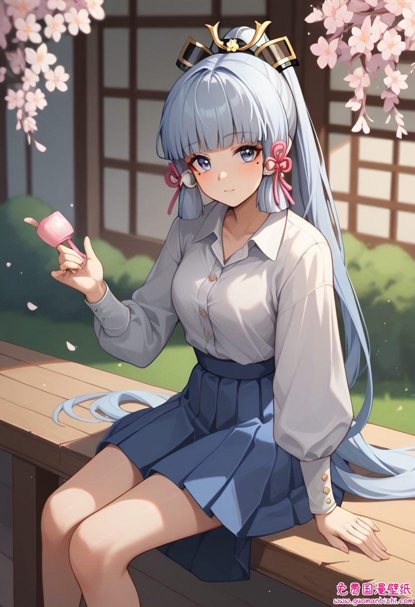 神里凌华AI绘画素描壁纸,极简风格电脑桌面主题精选 神里凌华AI绘画素描壁纸,极简风格电脑桌面主题精选