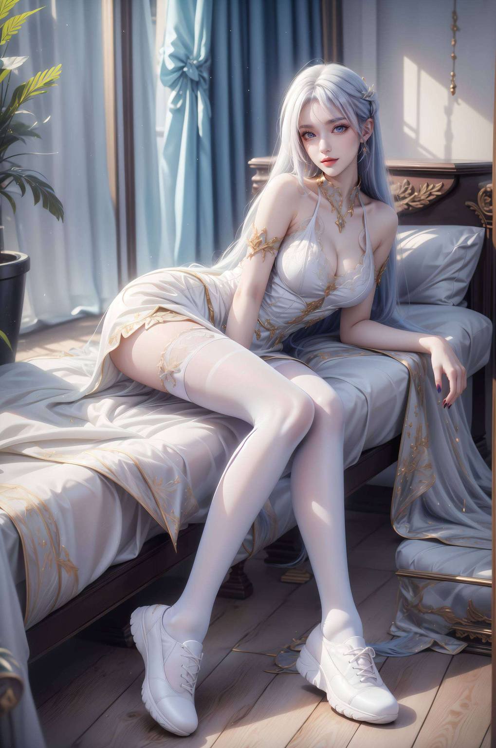 圣采儿漫画壁纸图文下载：AI素材壁纸，动漫壁纸，苹果1920×1080高清壁纸集锦