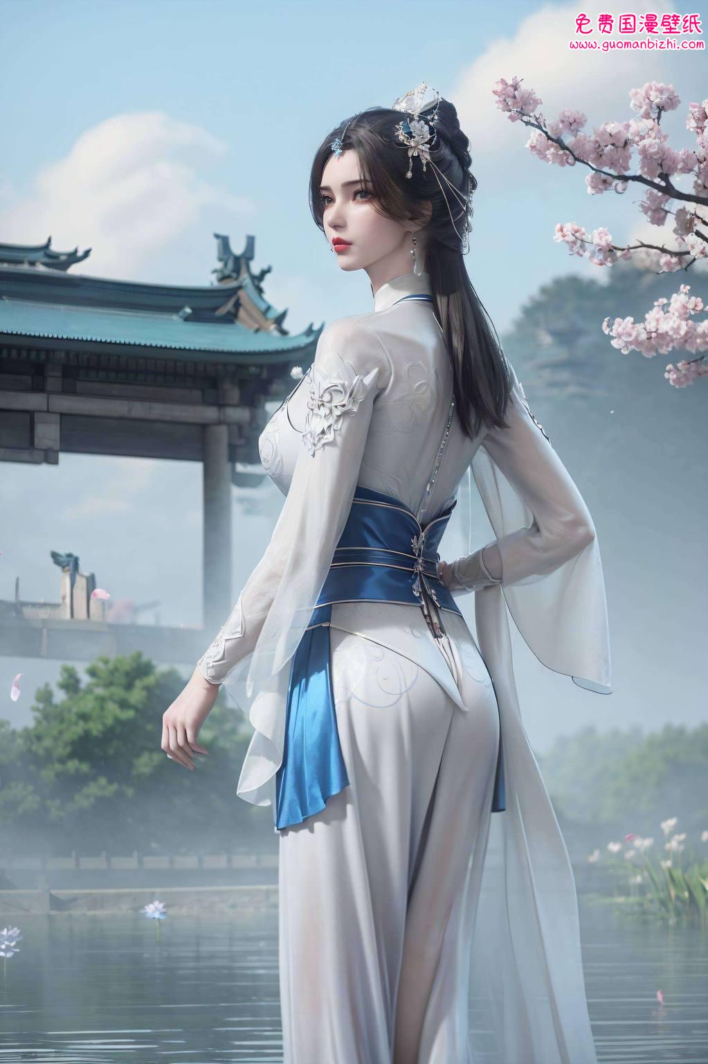 仙逆李慕婉：AI参考免费壁纸分享，电脑动画壁纸集锦