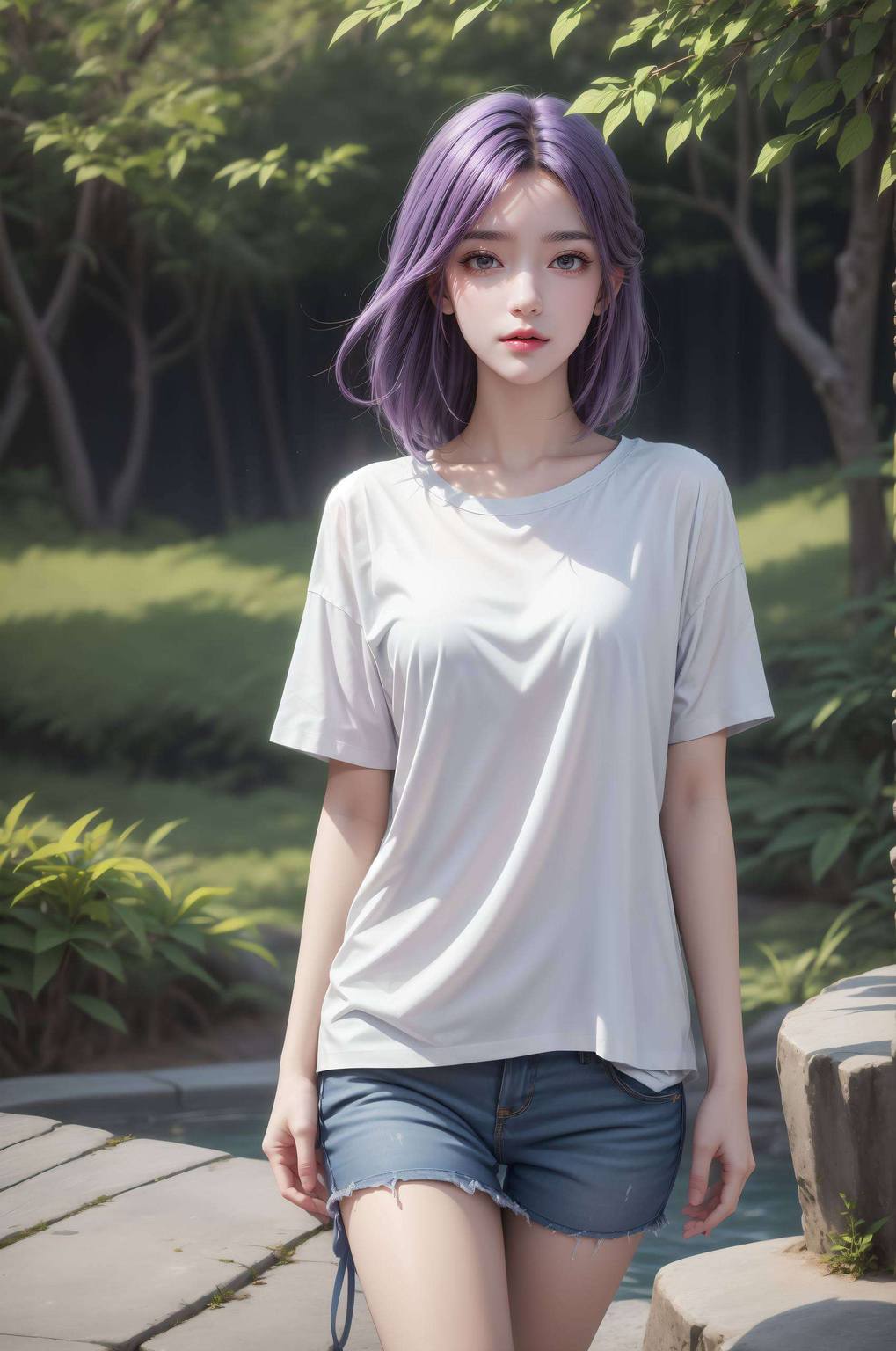 荒和云曦的动态壁纸：AI创造护眼壁纸，iPad粉色版