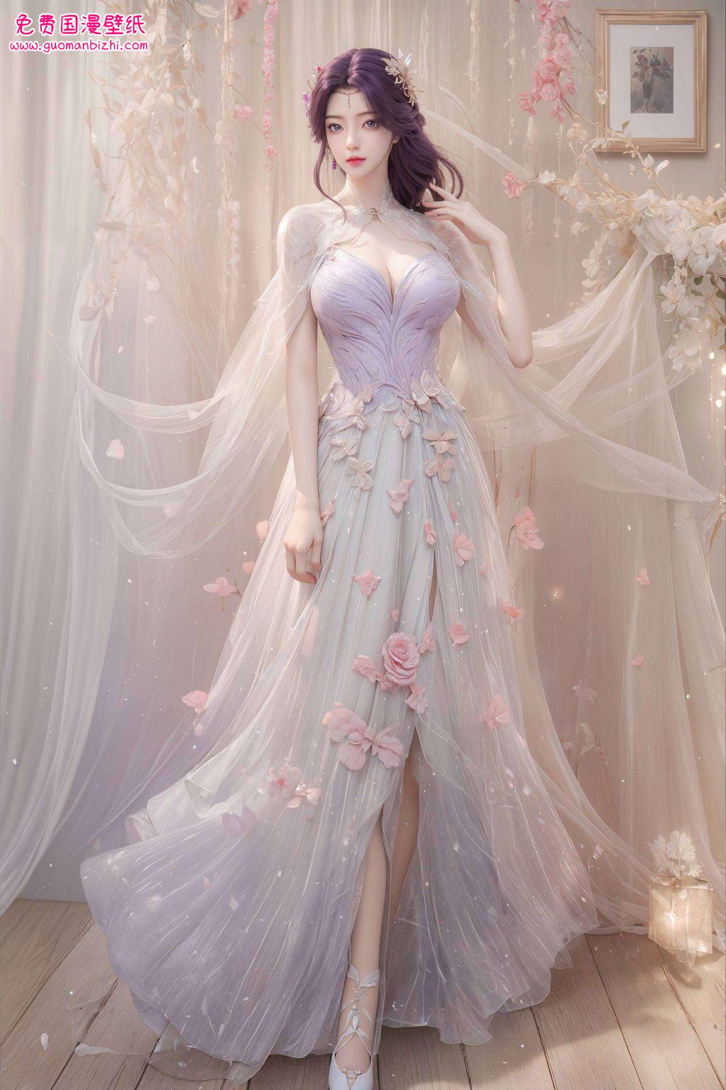 云曦易容——AI素材·极简壁纸·iPhone粉色横屏壁纸精选