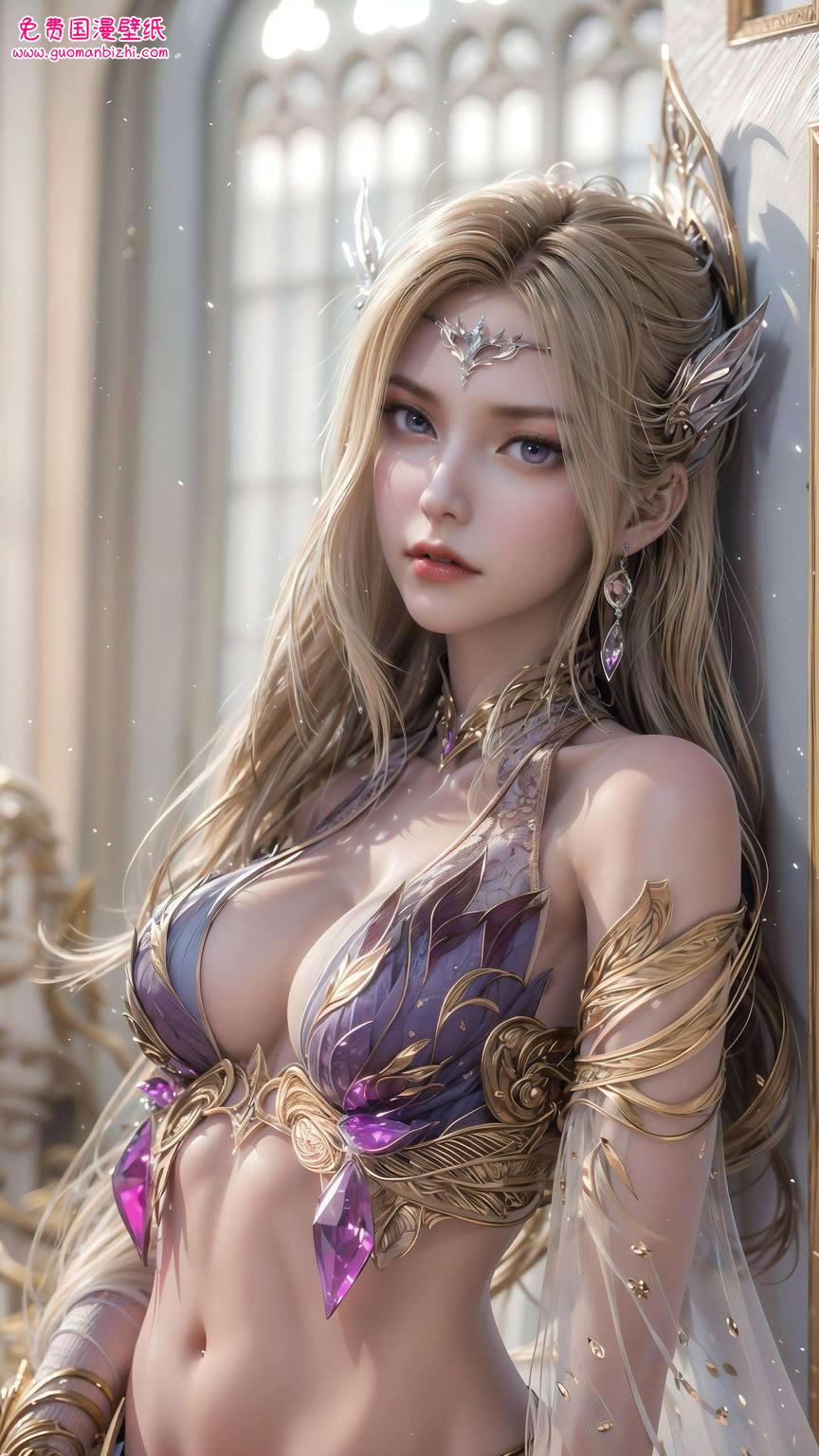 小舞与千仞雪静态壁纸：AI素材·动漫壁纸·安卓动画盛宴