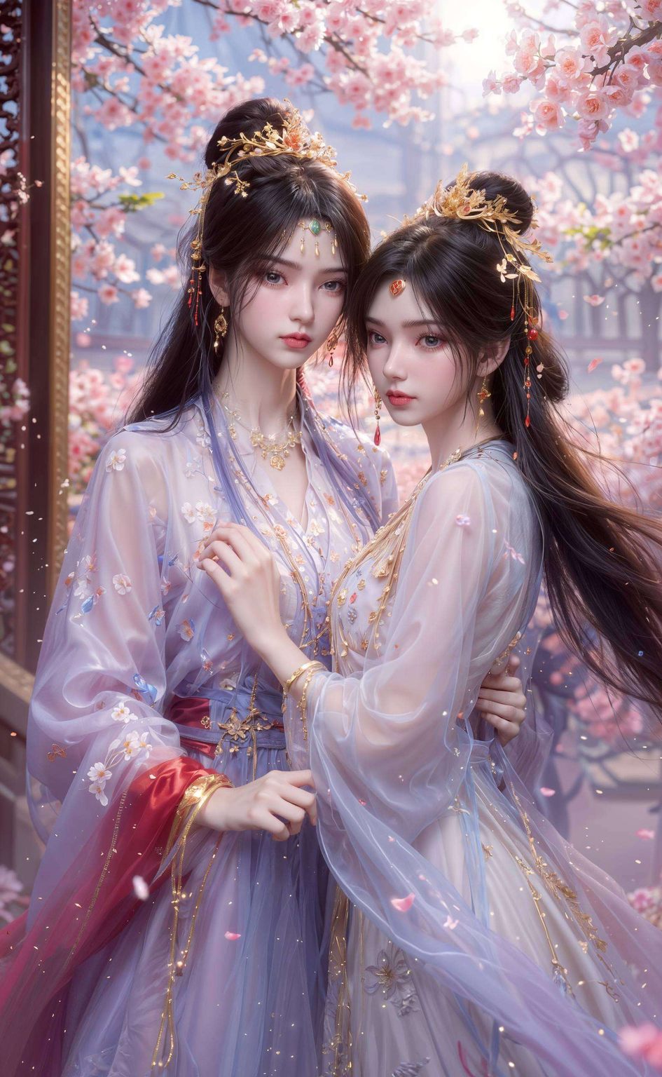 李慕婉4k高清横屏壁纸：AI创造游戏壁纸，PC桌面主题呈现