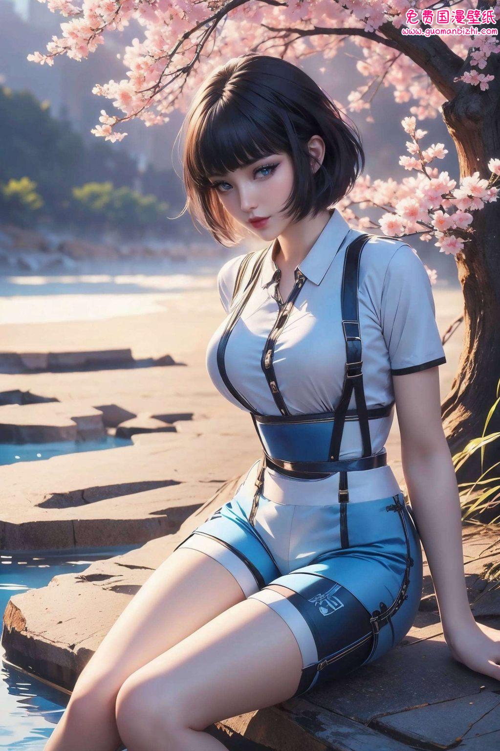 AI壁纸素材集：免费姬青古风漫画壁纸包，平板高级质感精选