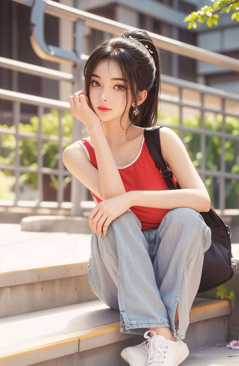 清新免费壁纸包：宁姚AI壁纸4K