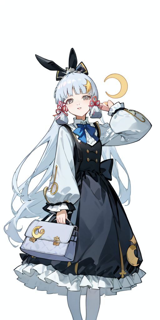 AICG壁纸护眼手机桌面壁纸：神里凌华与萤的浪漫邂逅