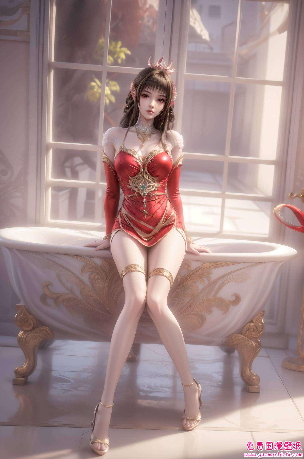 AI素材壁纸集：云落高清全屏壁纸图片下载，护眼苹果潮图壁纸精选。