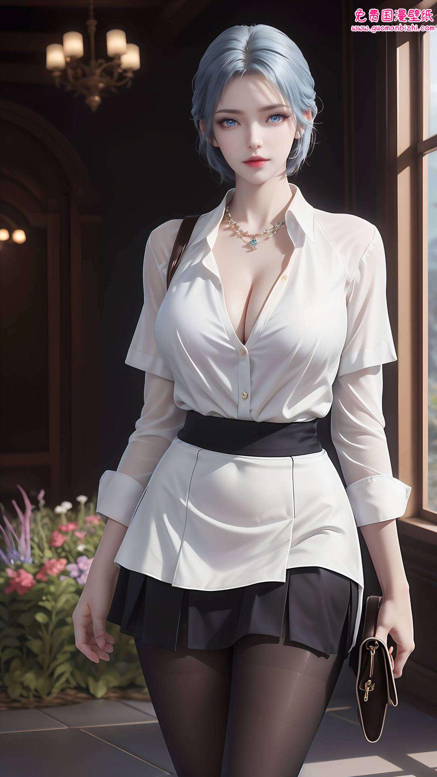 帝姬青雉：AI参考精细角色，iPhone动画壁纸全屏高清呈现