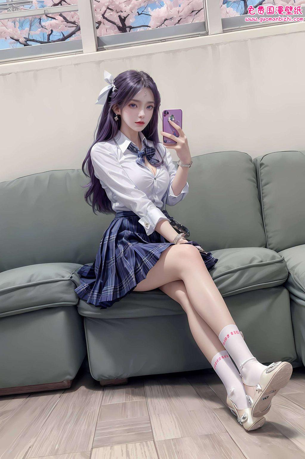 石昊与云曦高清电脑，AI绘画免费壁纸，苹果专属视觉盛宴分享