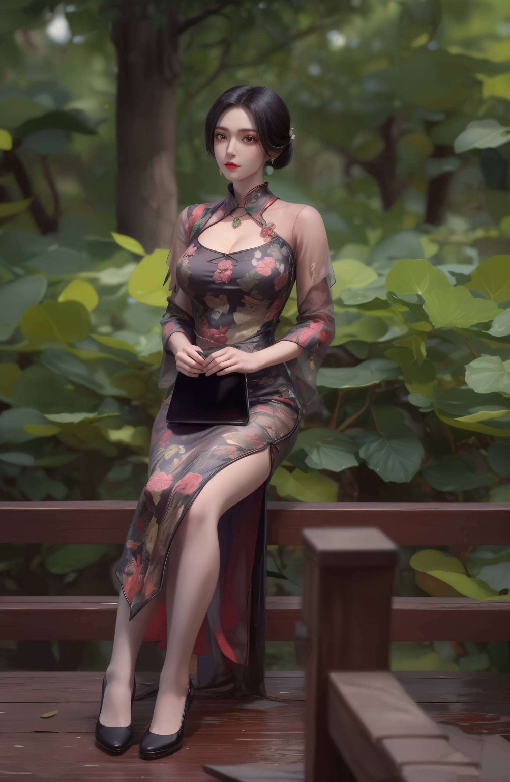 国漫女神壁纸：即墨花雪AI壁纸，游戏壁纸，Win10壁纸，桌面图片精选集