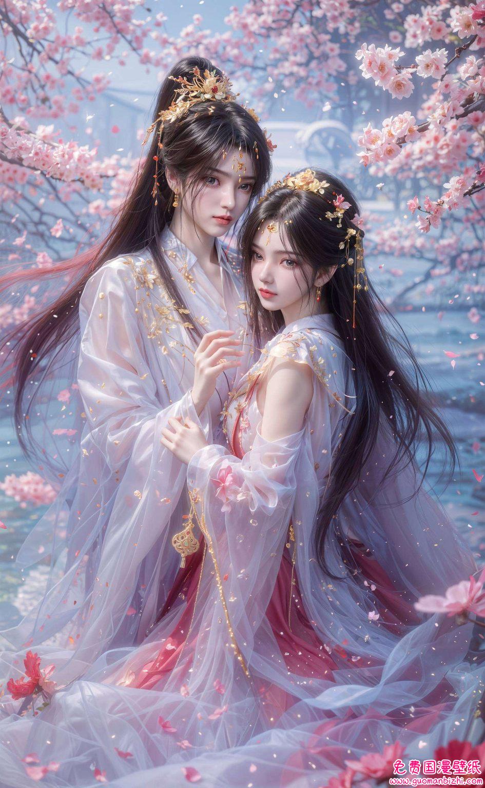 动漫仙逆李慕婉角色精选，AICG极简壁纸，iphone1920x1080高清呈现。