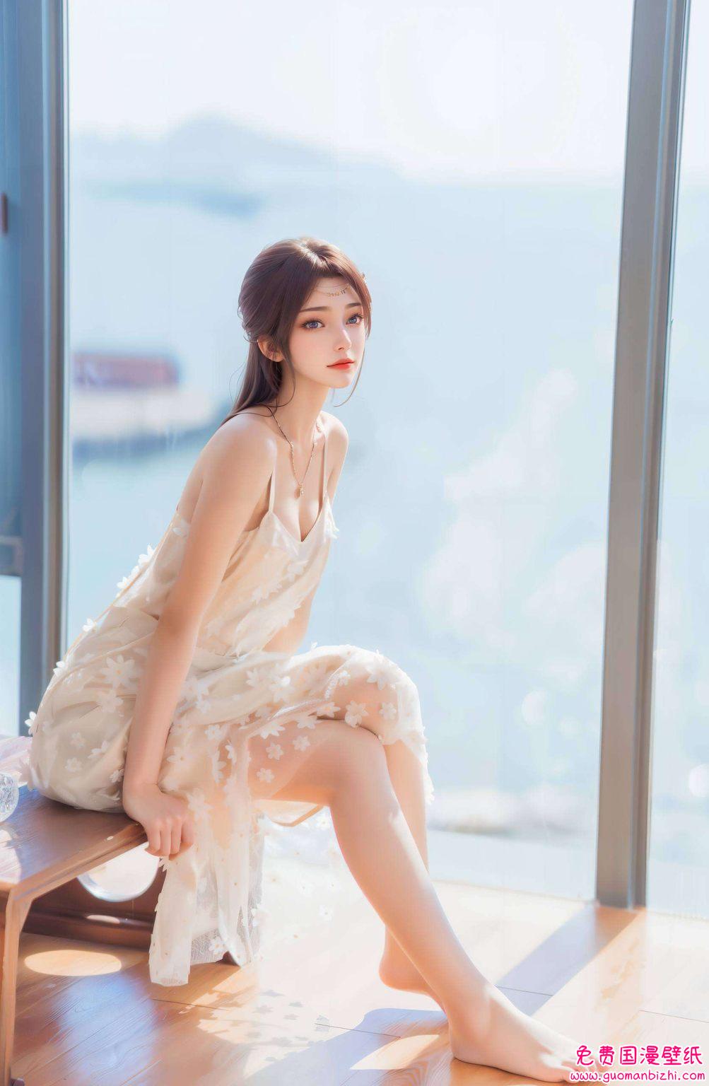 云韵绝美壁纸黑袍：AI创作，护眼iPad古香古色壁纸集