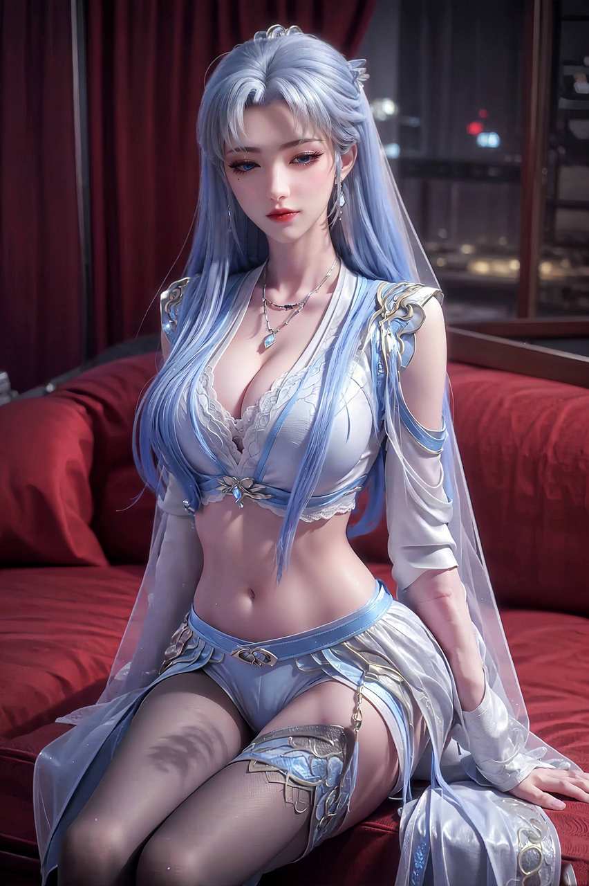 ai国漫壁纸:宁雨蝶ai穿搭素材分享