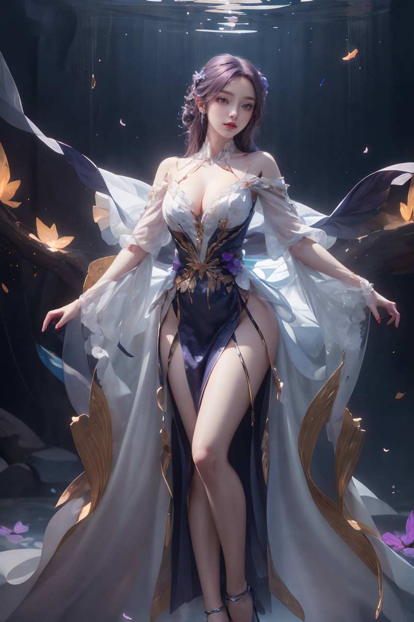 ai国漫壁纸:完美世界云曦，壁纸灵感：云曦