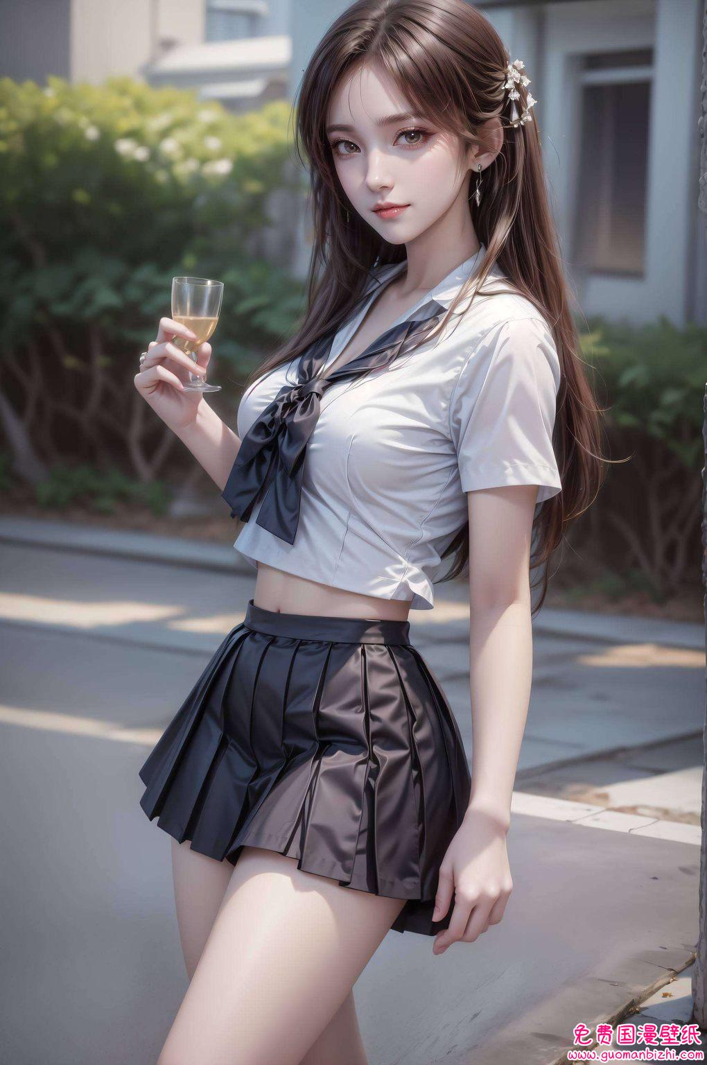 徐欣高清写真：AI绘画素材，壁纸护眼，iPad桌面装饰精选集