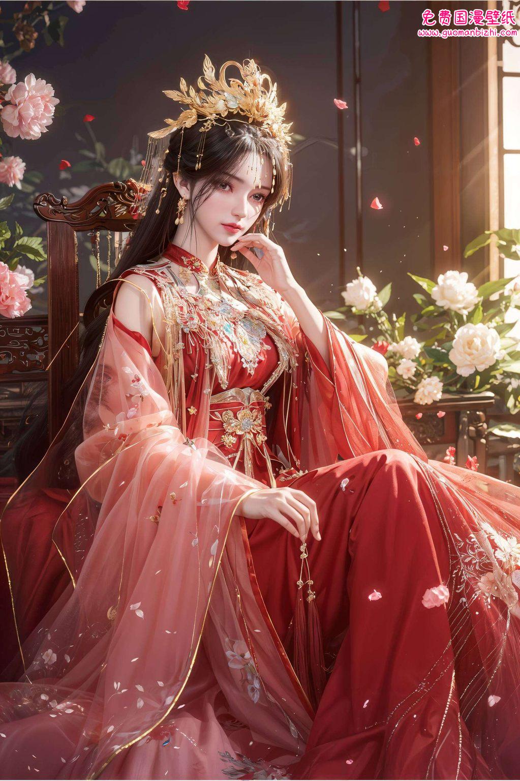 AI角色壁纸集，动漫壁纸精选，平板唯美，手机壁纸仙逆女主李慕婉高清呈现。