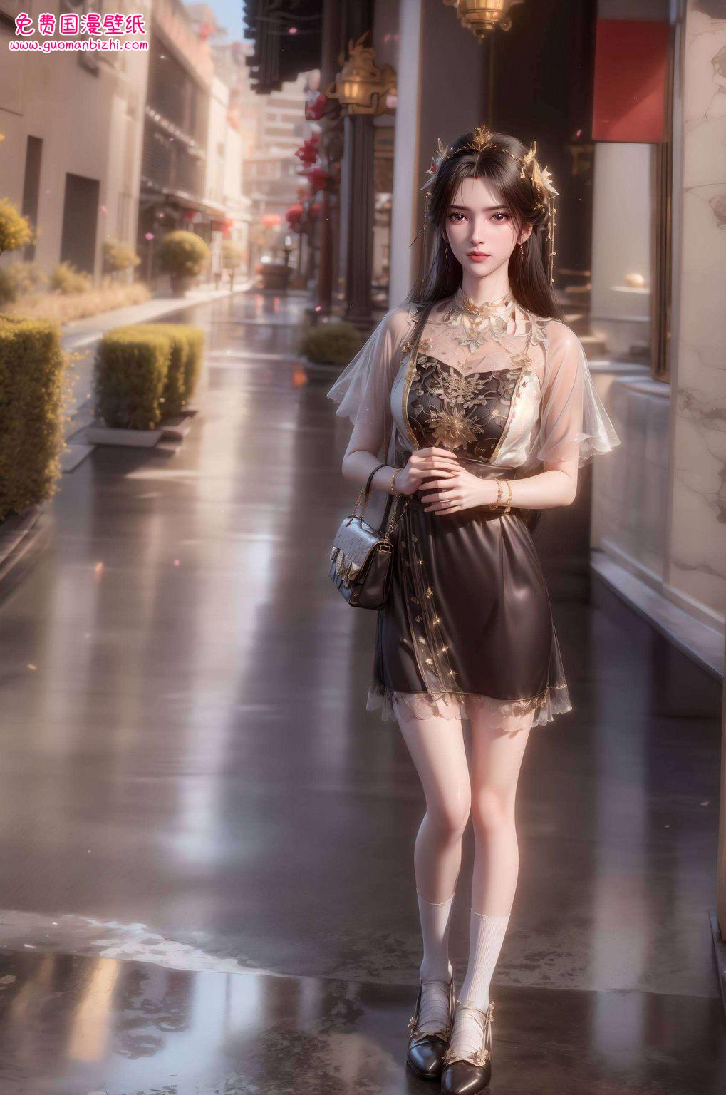 美学与技术的融合：AI创造•护眼壁纸•iPad艺术壁纸集——李慕婉精选