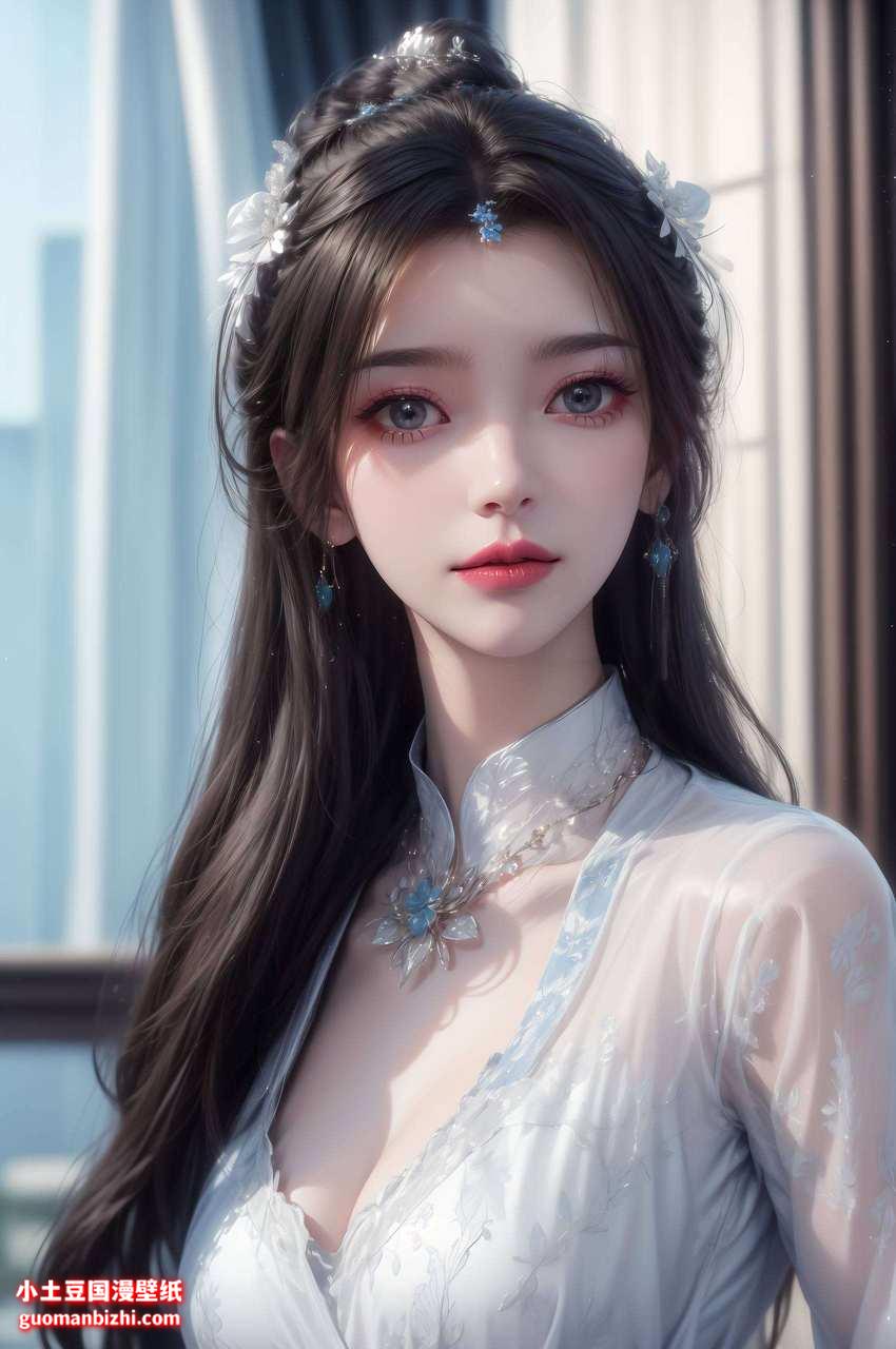 李慕婉高清全屏壁纸：热门二次元平板简洁之选