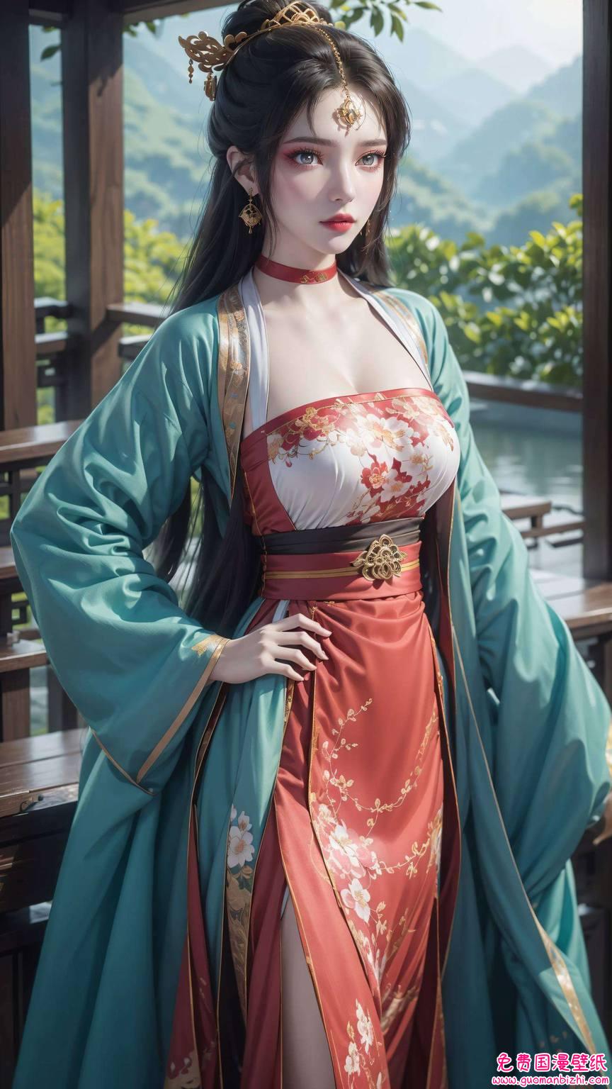 仙逆墨云：AI生成图片，游戏与PC漫画壁纸的奇幻融合