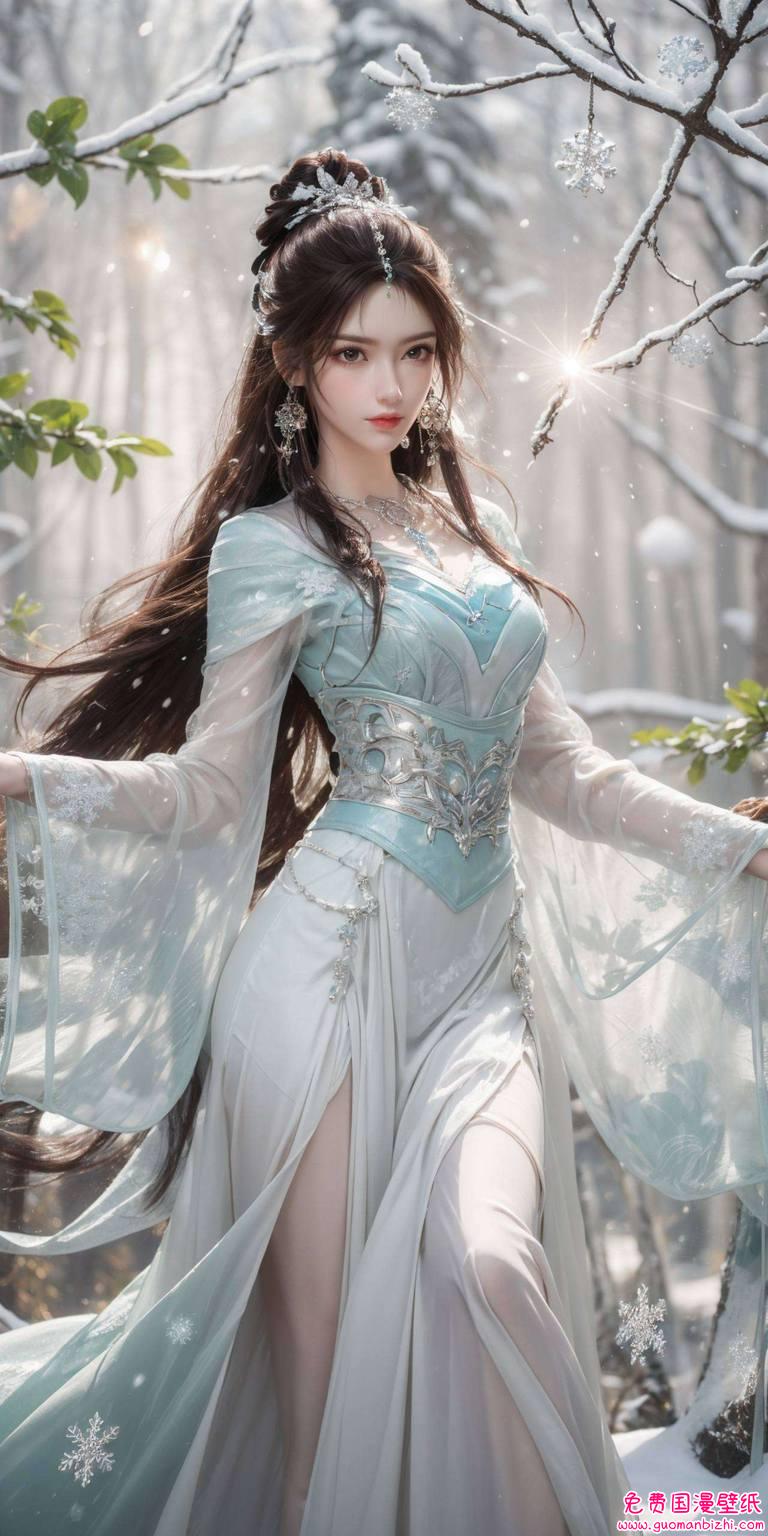 AI创造壁纸：壁纸护眼精选，古风漫画之美尽在叶倾仙最美壁纸集中。