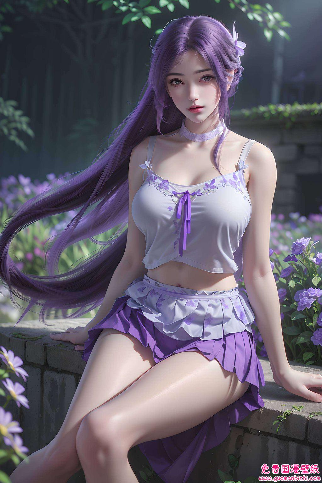 AI角色壁纸护眼，苹果炫彩壁纸，云曦动漫集锦