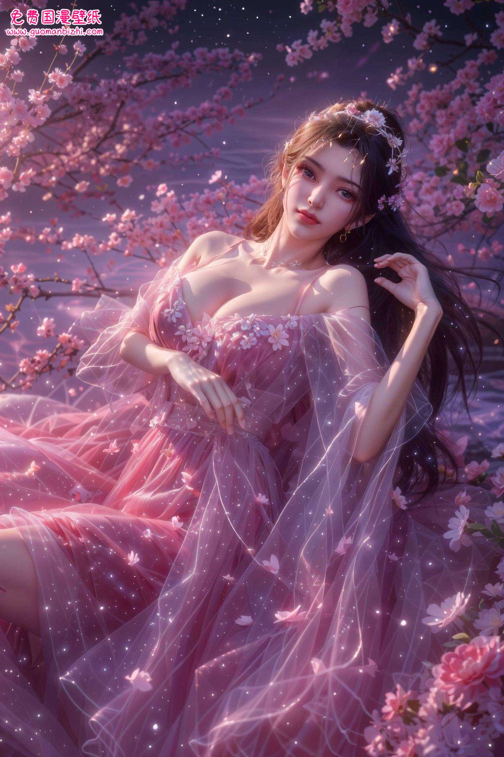 AI创作仙逆李慕婉大婚，平板1920×1080免费壁纸下载，唯美呈现！