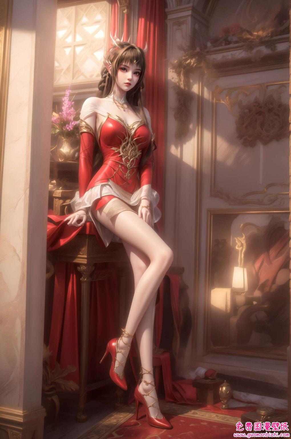 百炼成神云落——AI图片素材免费壁纸下载，iPad艺术壁纸集锦