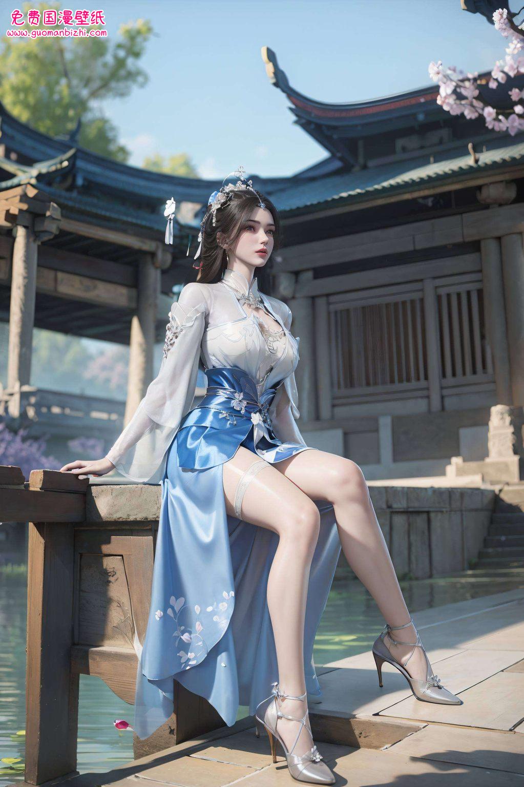 李慕婉高清壁纸最新——AI生成壁纸，免费壁纸包，苹果古风精选集