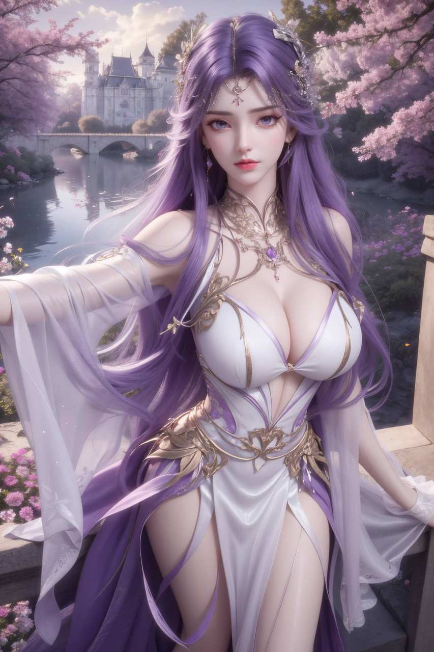 ai绘画模板:完美世界云曦，壁纸风格