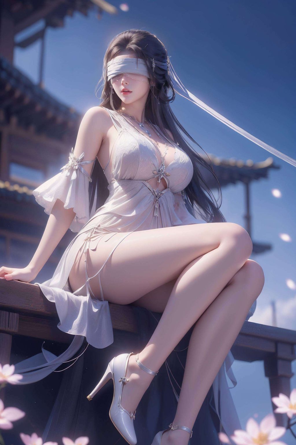 仙逆兰若：AI绘画与护眼壁纸，iPad桌面壁纸美学集