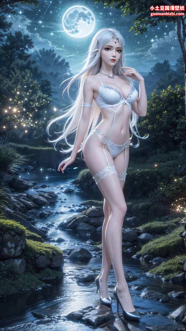 ai绘画模板:斗破苍穹动画 : 小医仙 4K 超清手机壁纸