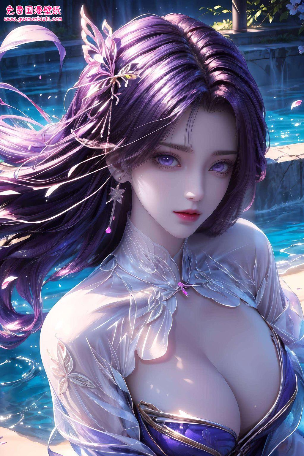 云曦石昊定身壁纸集：AI创作免费iPhone古风漫画壁纸合集