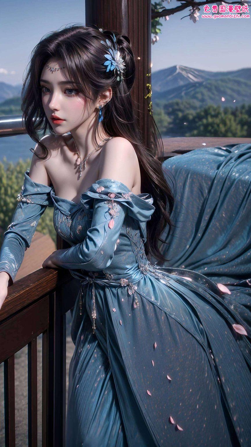 云韵温柔特集，精细角色平板唯美手机壁纸高清无水印