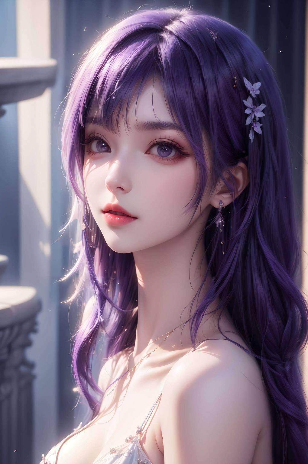 圣采儿动态壁纸超清横向：AI创造免费壁纸下载，iPad粉色梦幻呈现