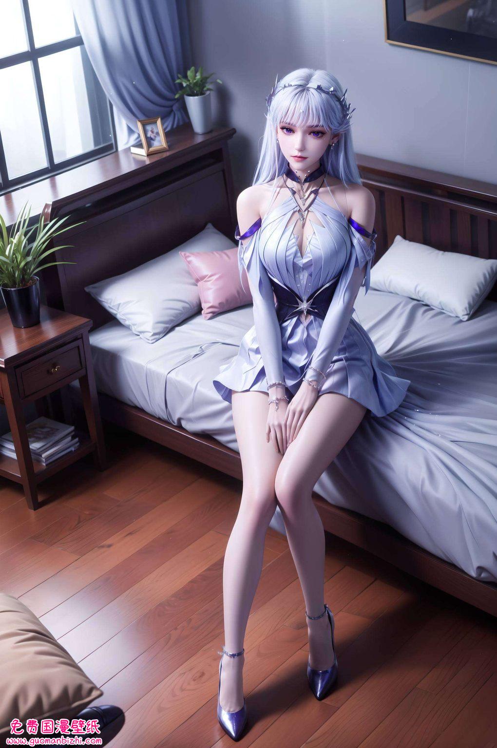 圣采儿高清AI壁纸：壁纸壁纸精细角色，Win10桌面壁纸集