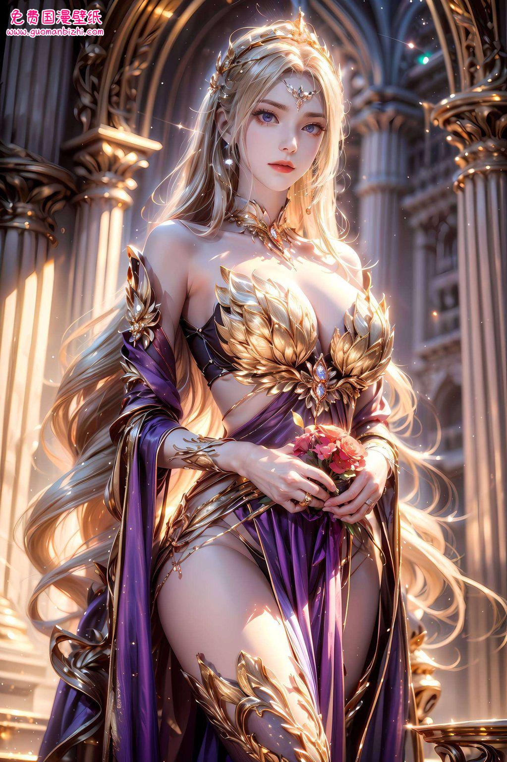 千仞雪小舞同框4k壁纸，AI动漫素材，简洁Win10风格。