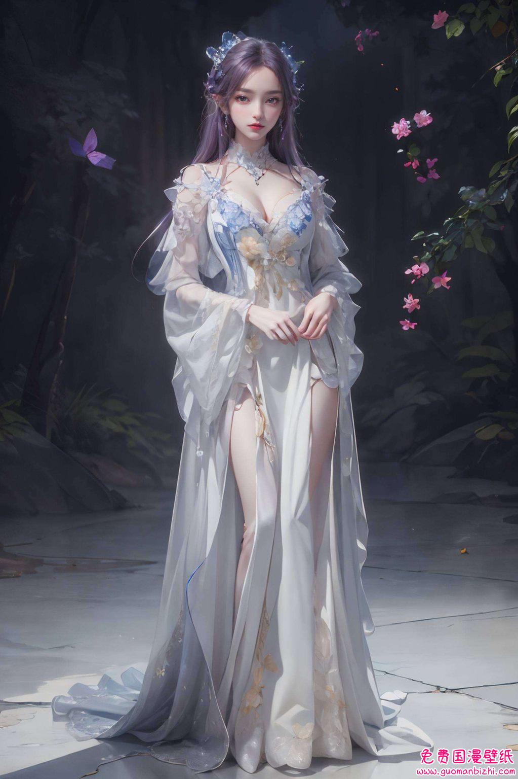 魔曦与云曦：AI创作壁纸，护眼电脑1920×1080高清手机壁纸集