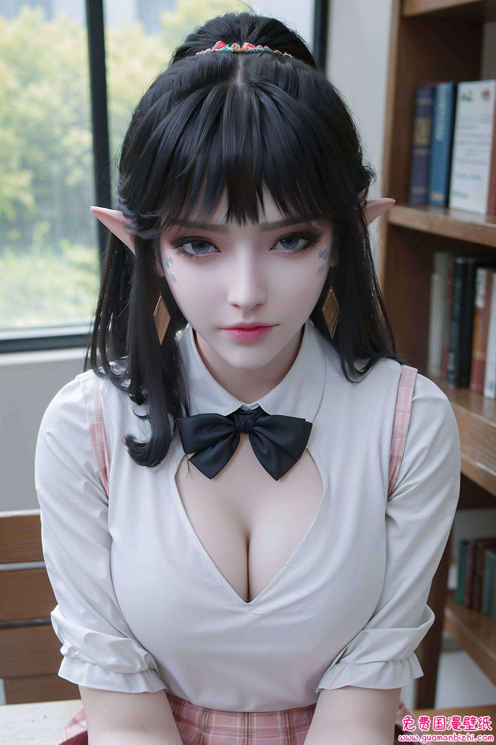 凤清儿第二季：AI生成高清壁纸，免费合集，简洁iPad壁纸精选