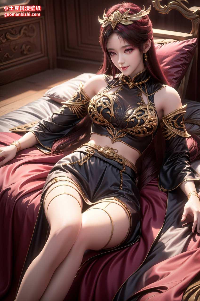 ai壁纸:毒血夫人绘画素材合集