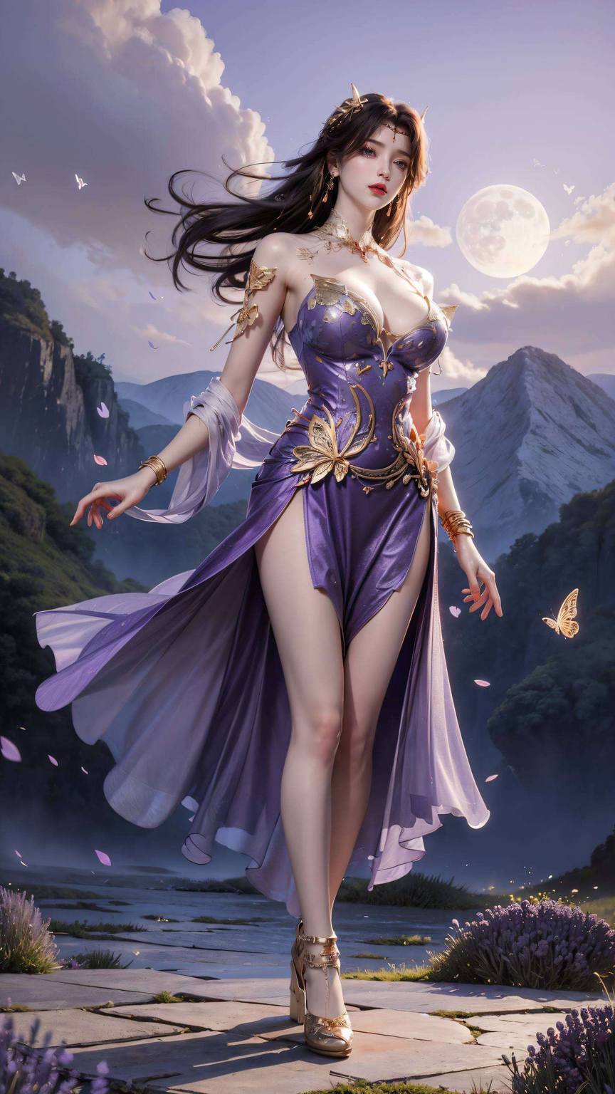 AI生成云曦全屏4k超清粉色壁纸，免费分享安卓壁纸盛宴