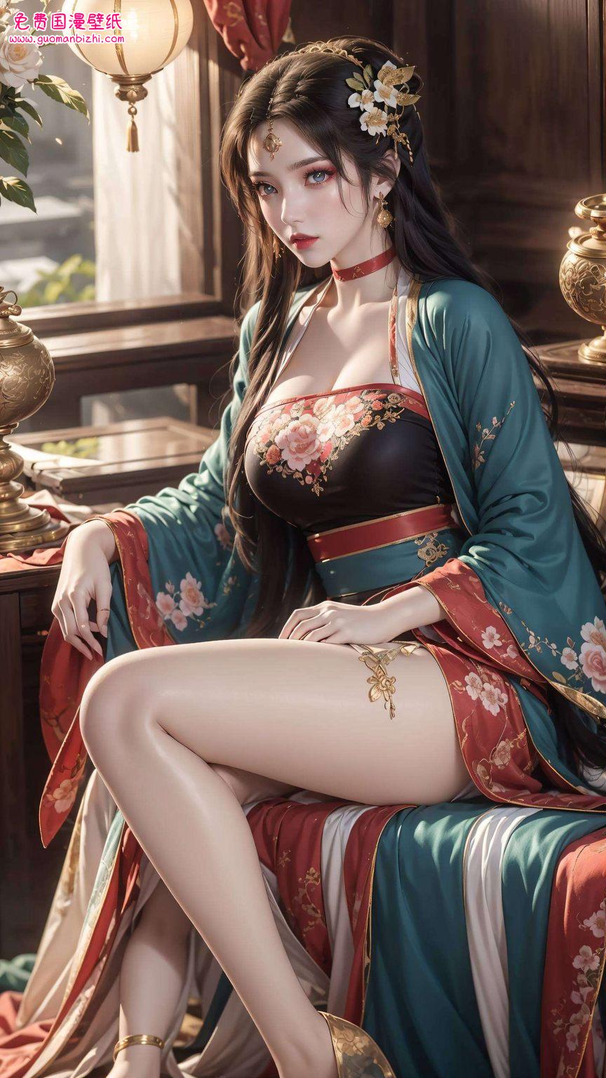 二次元壁纸仙逆墨云图文高清：AI范例×护眼壁纸×苹果简洁风，视觉新体验