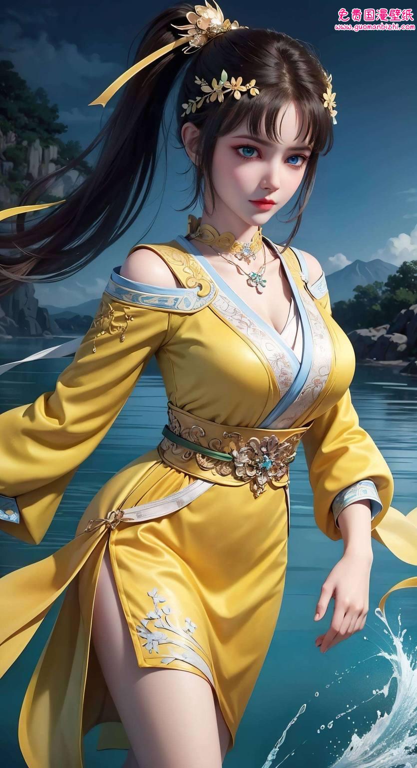 “少年歌行司空千落” AI范例二次元壁纸，高清苹果桌面背景