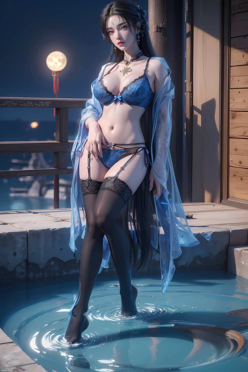 ai二次元壁纸:完美世界#清漪高清壁纸美图 ai二次元壁纸:完美世界#清漪高清壁纸美图