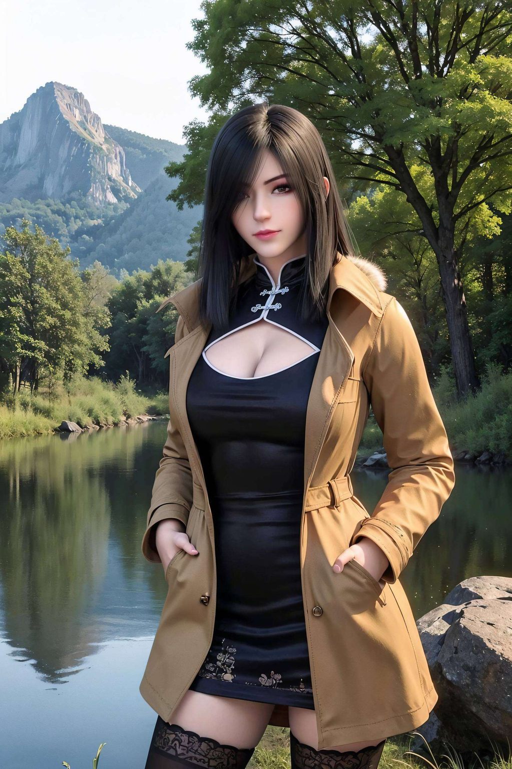 动态雄兵连凉冰壁纸：AI参考AIGC，护眼壁纸，iPad粉色风情