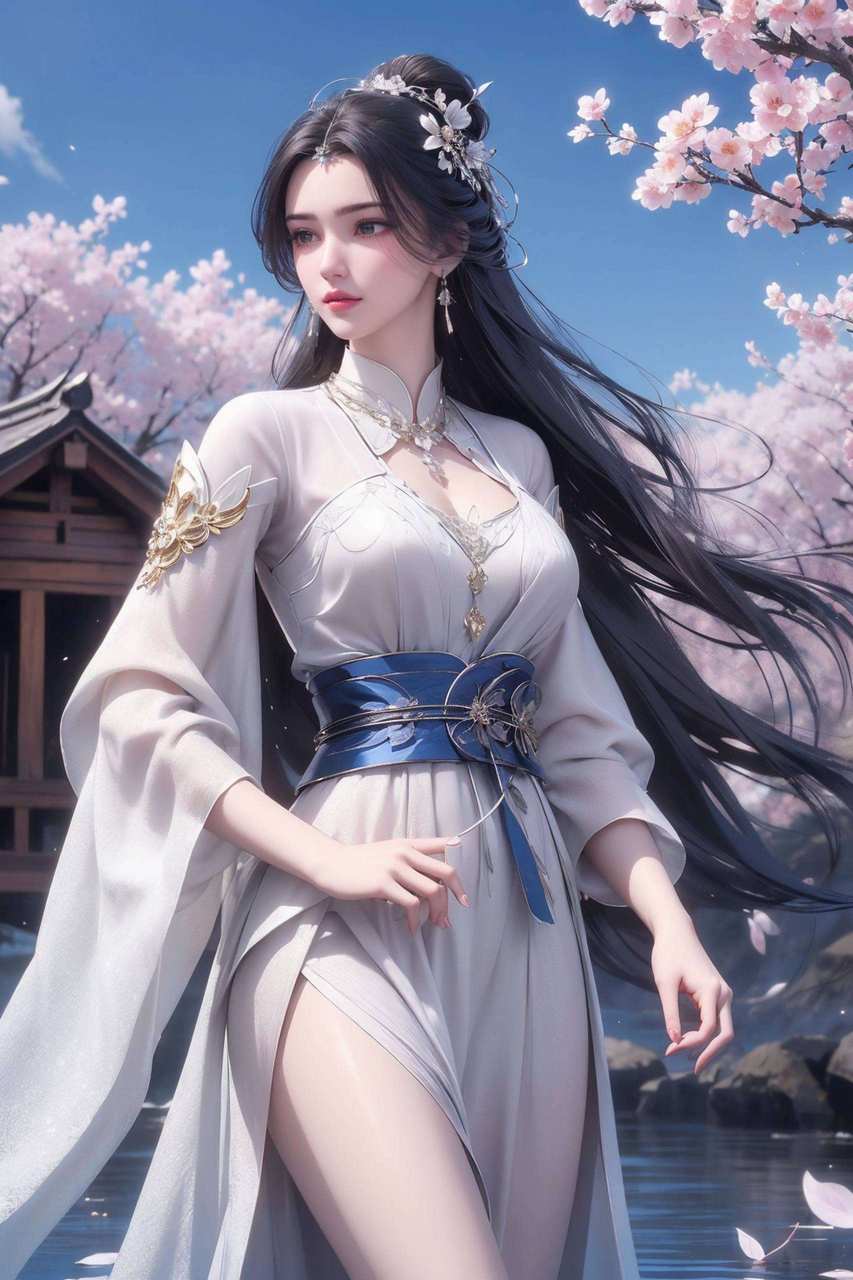 紫色精细角色李慕婉原图全身壁纸win10最美壁纸