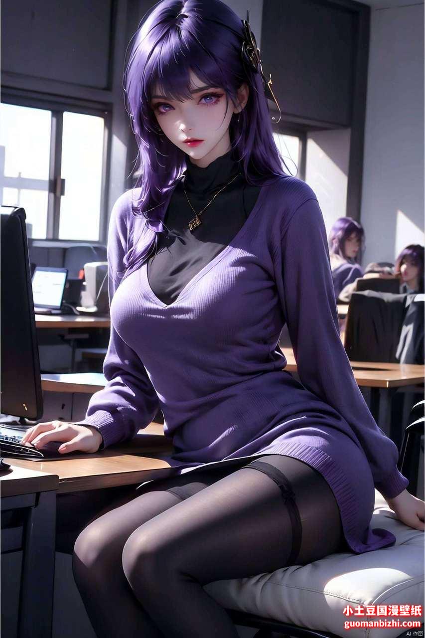 圣采儿侧脸图片超清壁纸：伤感游戏壁纸pc简洁壁纸