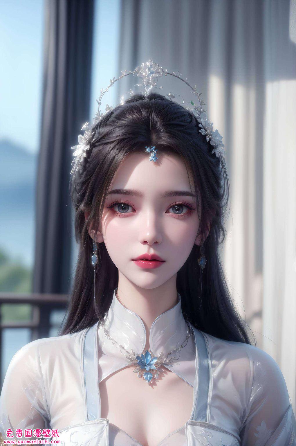 AI生成李慕婉回眸,动漫壁纸艺术,iPhone高清壁纸集锦。 AI生成李慕婉回眸,动漫壁纸艺术,iPhone高清壁纸集锦。