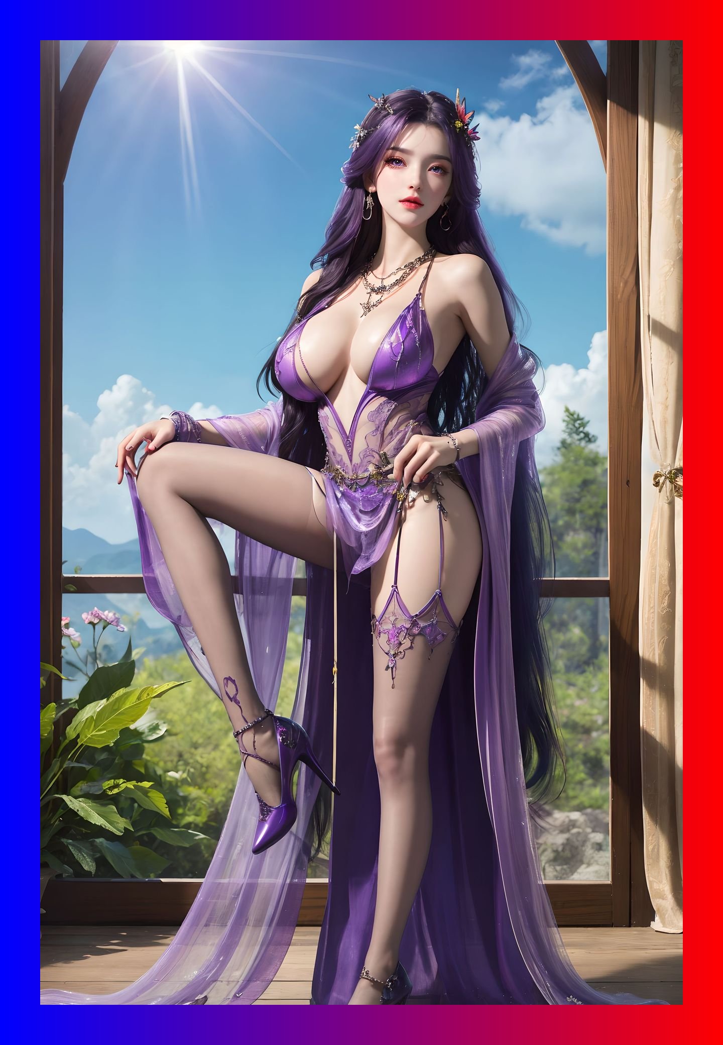 火爆ai绘画完美世界云曦精美8k打包下载