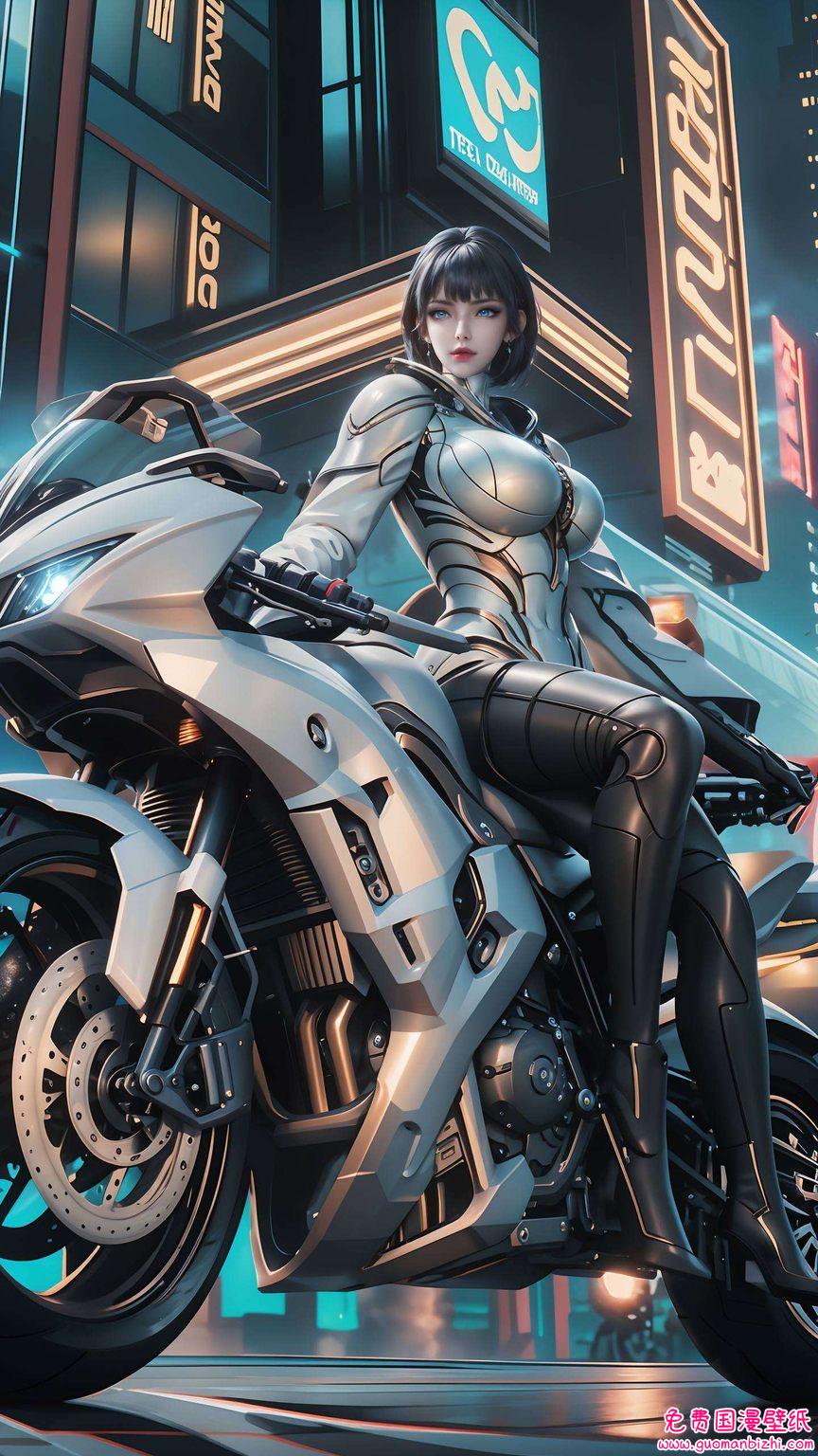 青姬图片二次元：AI范例壁纸，护眼之选，iPhone桌面必备